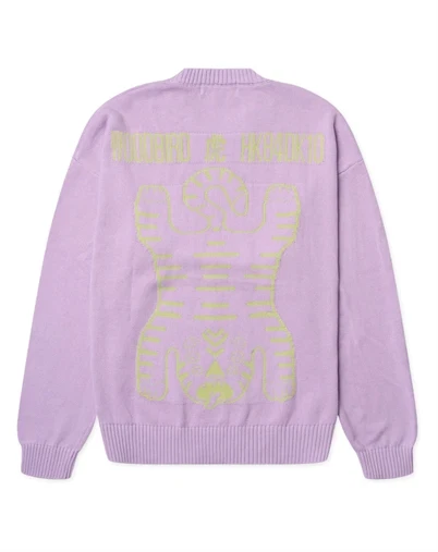 Woodbird - WBKurt Tiger Crew Strik - Dusty Violet